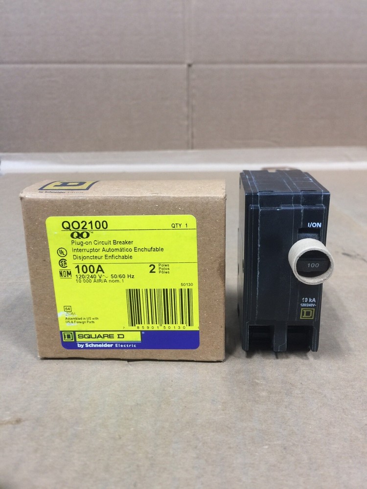 HOUSTON STOCK NEW SQUARE D QO2100 lot of 20 qty 20 100 AMP  FREE SHIPPING