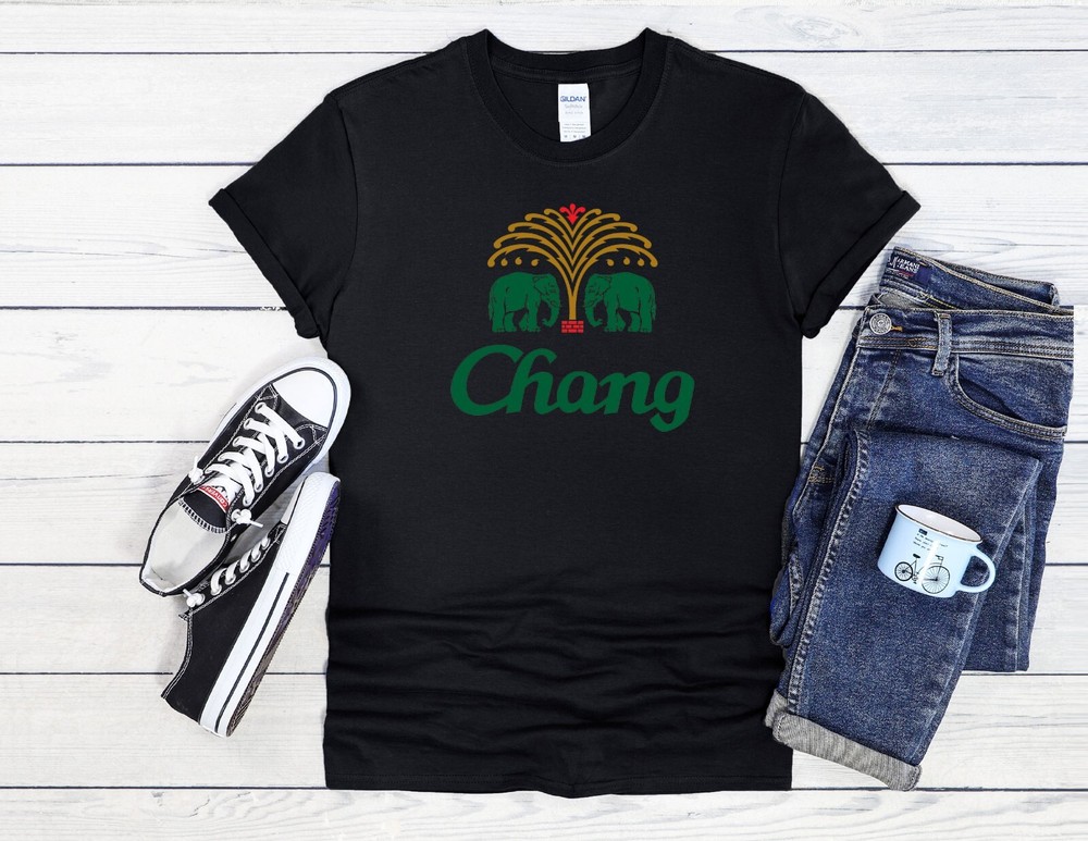 Chang Beer Bangkok Thailand Cool Men Women Unisex T Shirt Hoodie Baseball