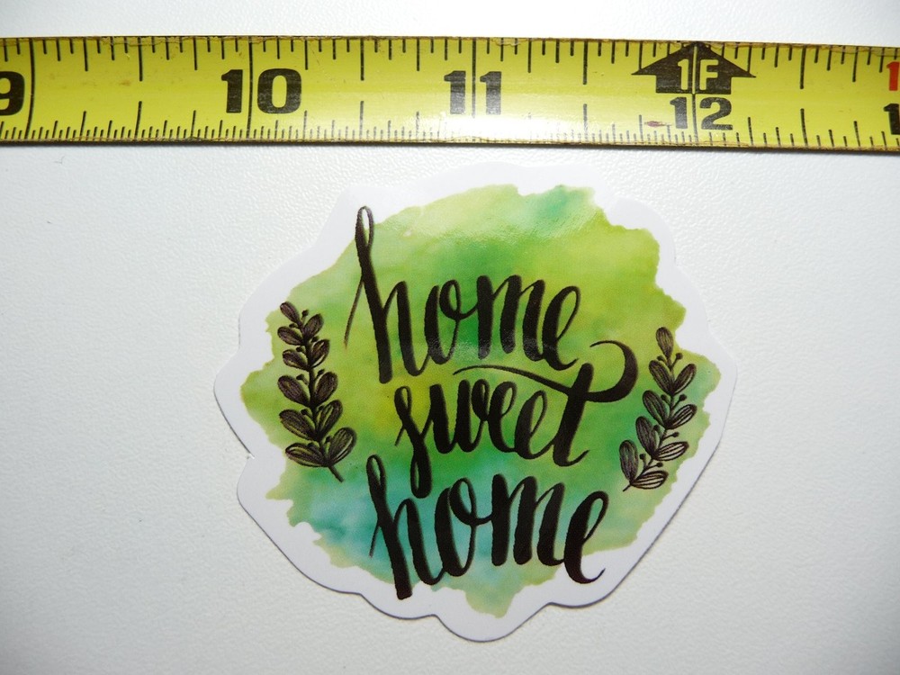 Home Sweet Home Branches Decal Sticker - Glossy Motivational Wall Art