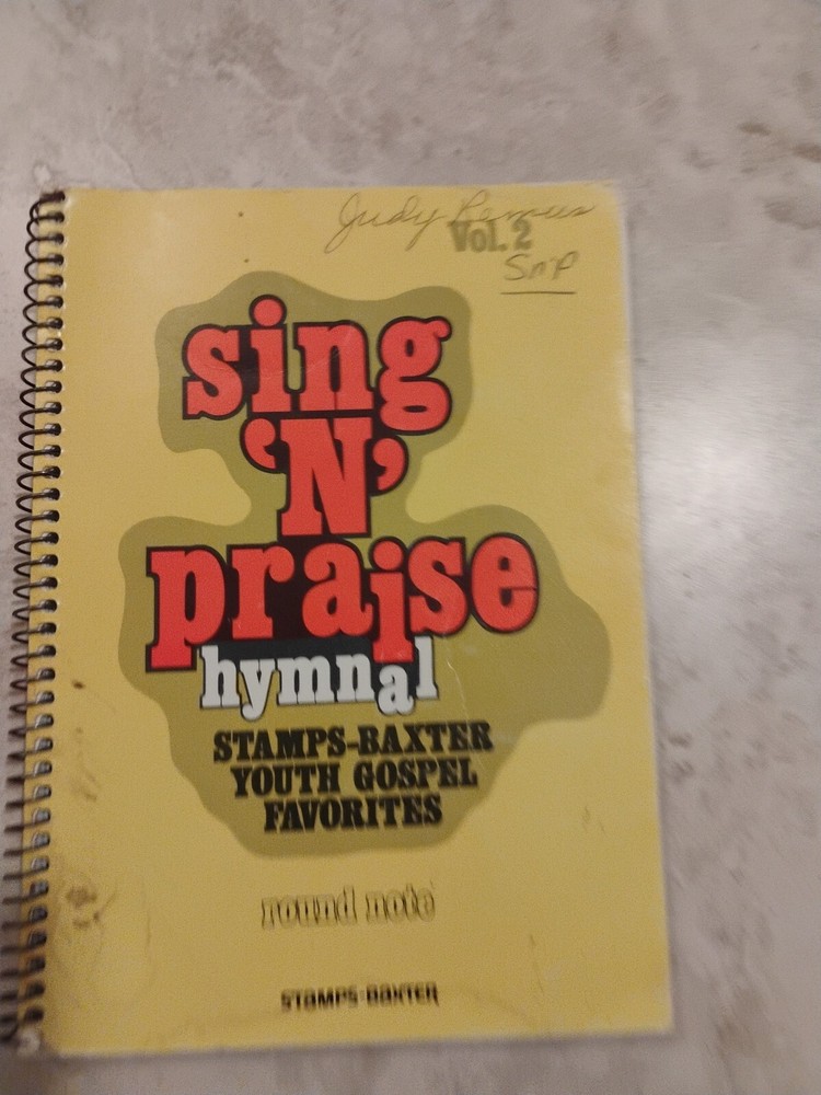 Sing 'N' Praise Hymnal Stamps-Baxter Vol. 2.  Jack Taylor - Round Note