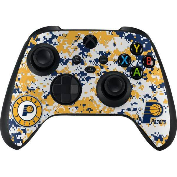 NBA Indiana Pacers Xbox Series X Controller Skin - Indiana Pacers Digi Camo
