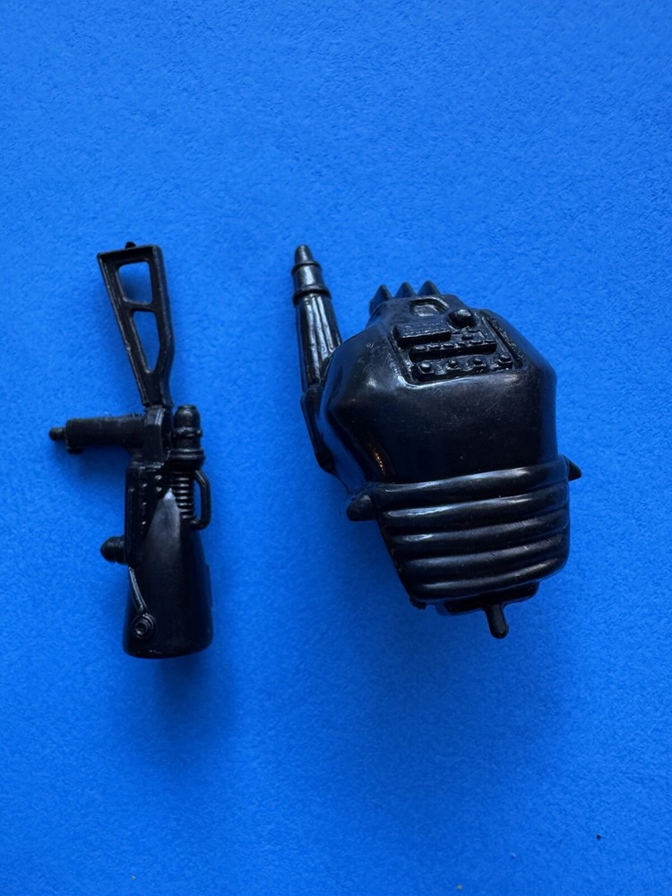vintage G.I. GI JOE gijoe TELE-VIPER WEAPONS PARTS LOT #2 gun backpack hose