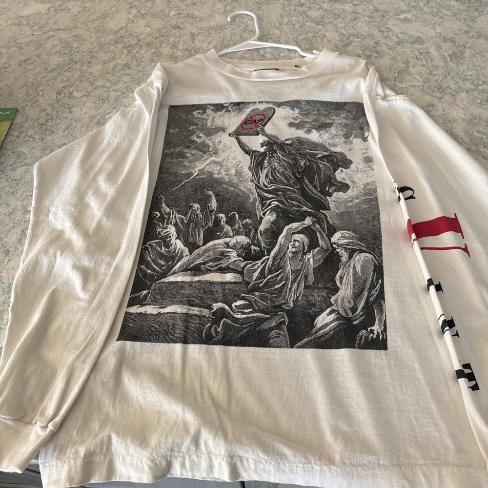 Saint mxxxxx X vlone Mens l/s Tee Sz M