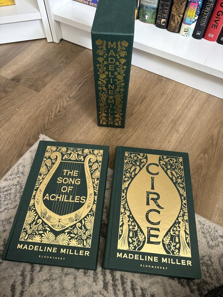 Signed The Song of Achilles & Circe Illumicrate Edition by Madeline Miller-image