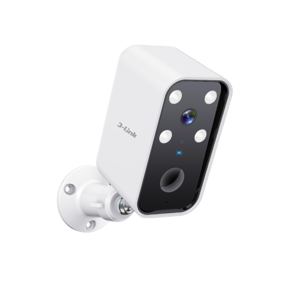 Solar-Powered Outdoor Wireless Security Camera with Night Vision and Audio