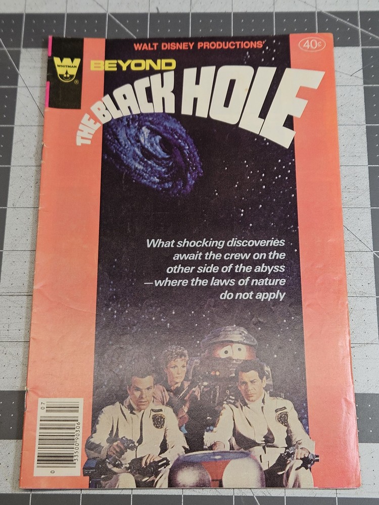 Walt Disney Productions BEYOND THE BLACK HOLE #3 Whitman 40¢ 1980 Movie Adapt