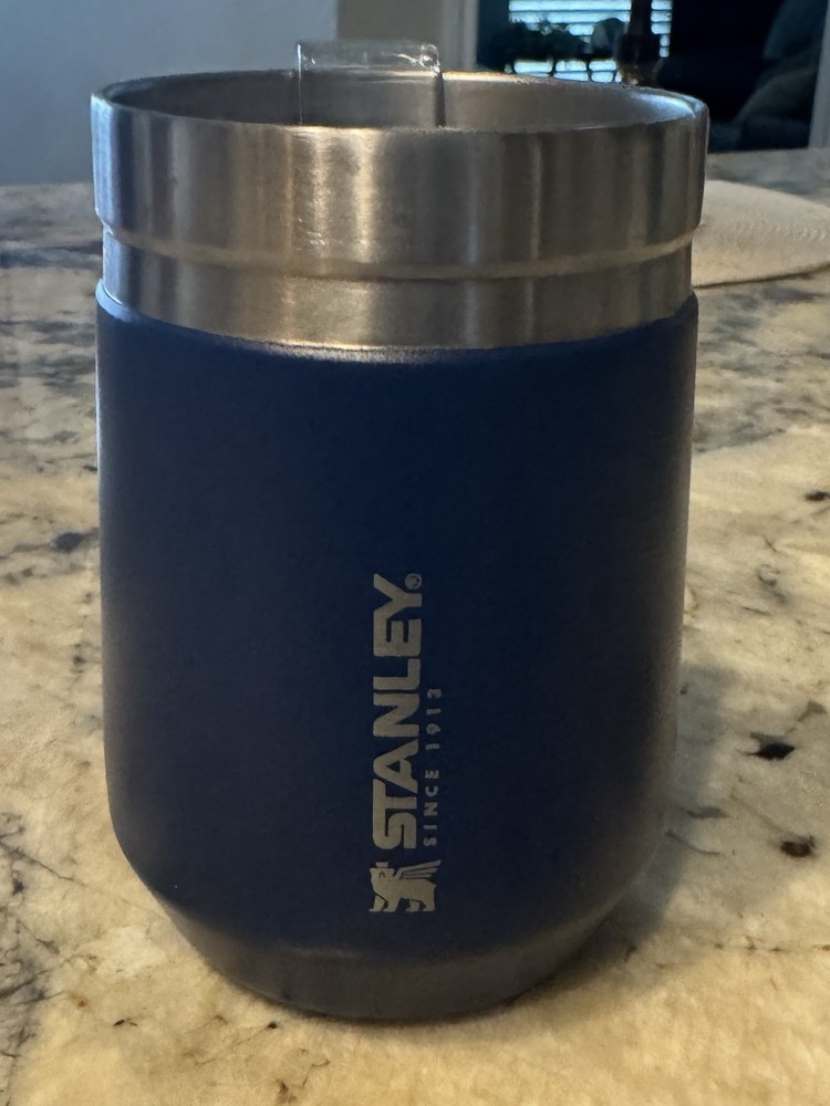 Stanley Everyday Go Wine Tumbler Stainless Steel Blue Insulated Tumbler 10 Oz