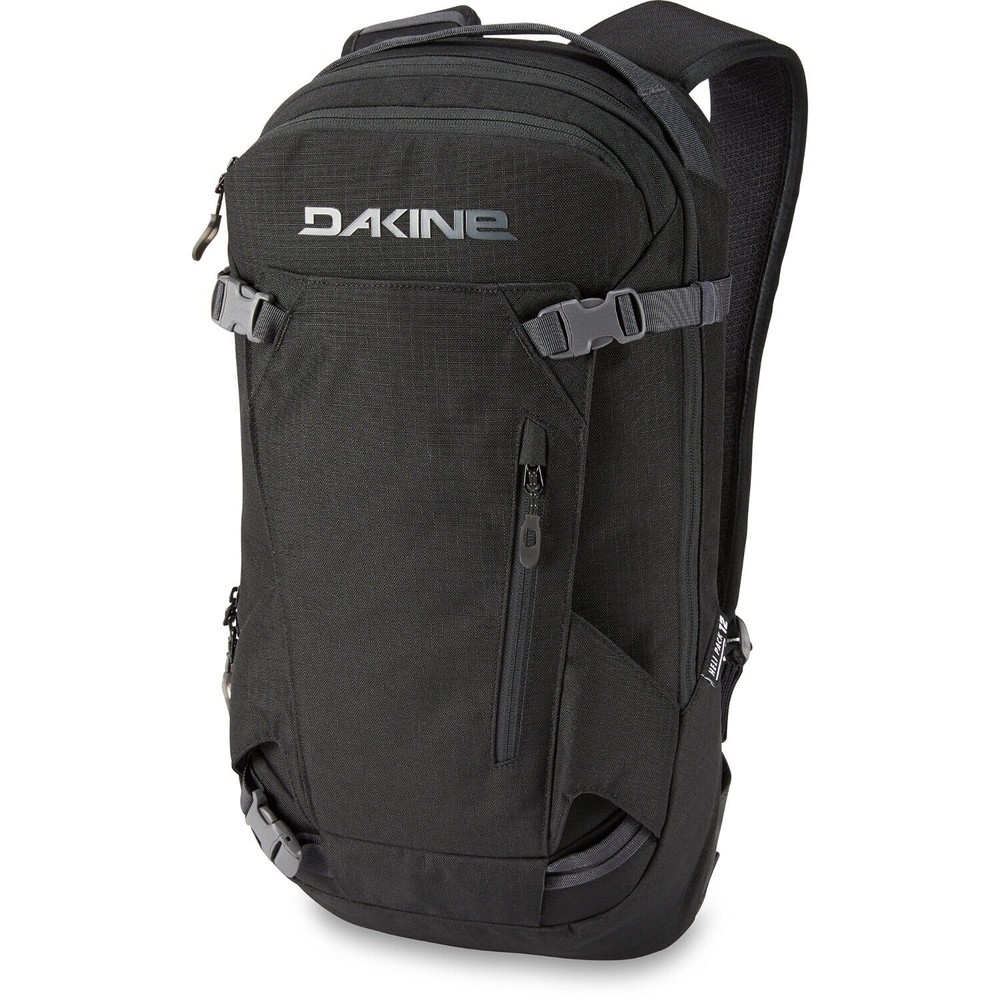 Dakine Team Heli Pack 12L Black Snowboard Backpack for Ski Powder Gear