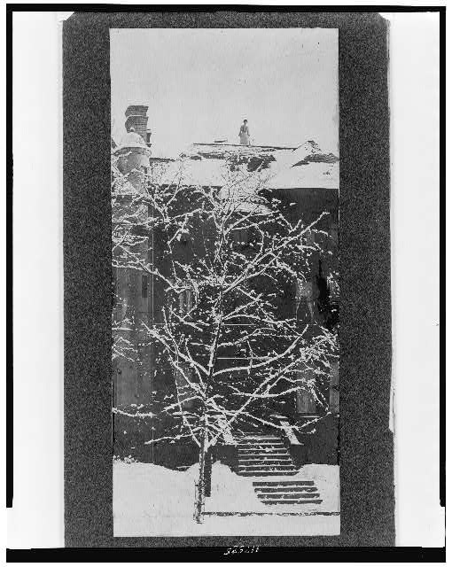 Mabel Hubbard Bell,Roof of House,1331 Connecticut Ave,Washington,DC,1904