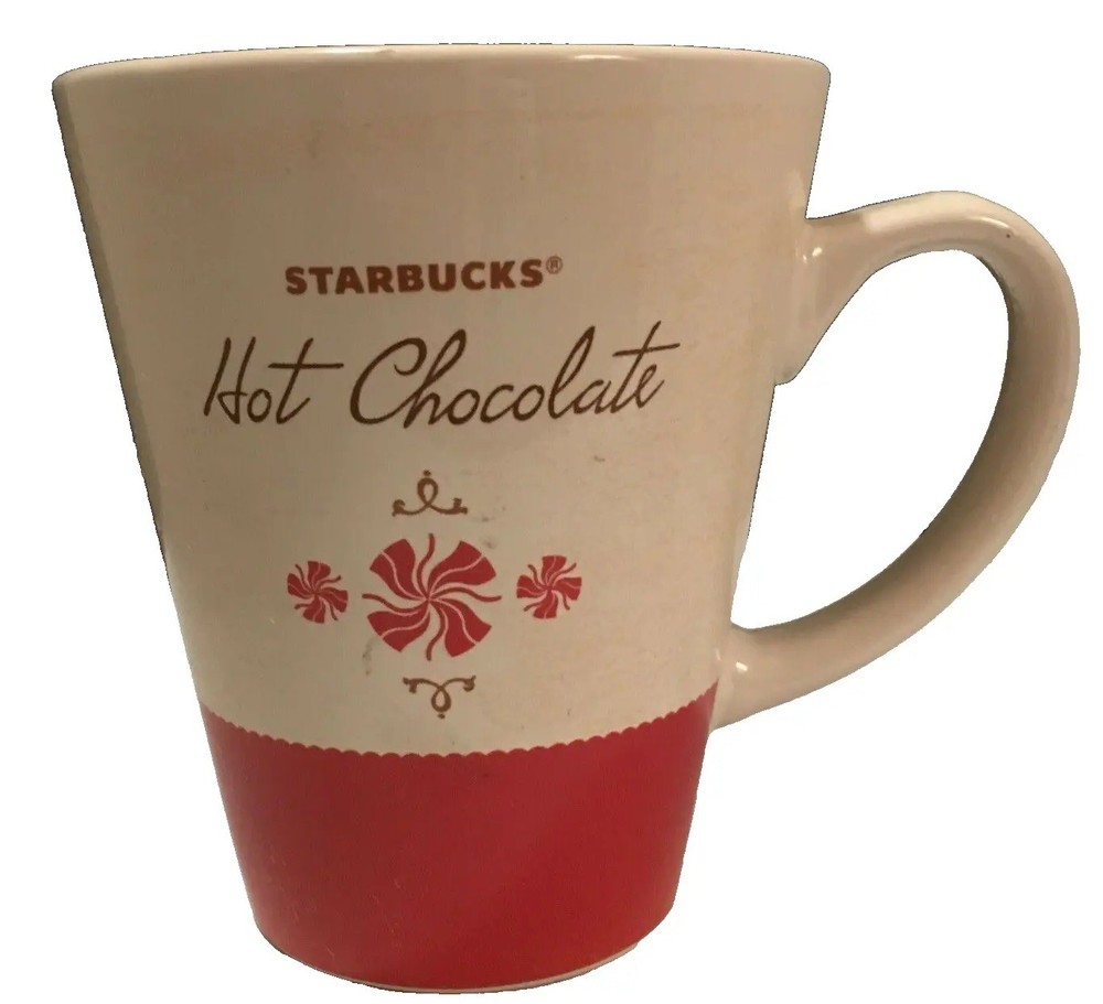 2010 Starbucks Holiday 10oz Peppermint Hot Chocolate Collector Mug