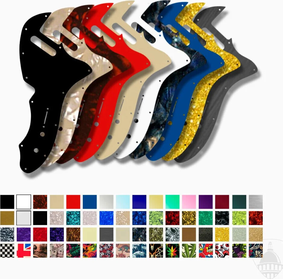 WD Custom Pickguard For Fender Made In Mexico '69 Telecaster Thinline Reissue