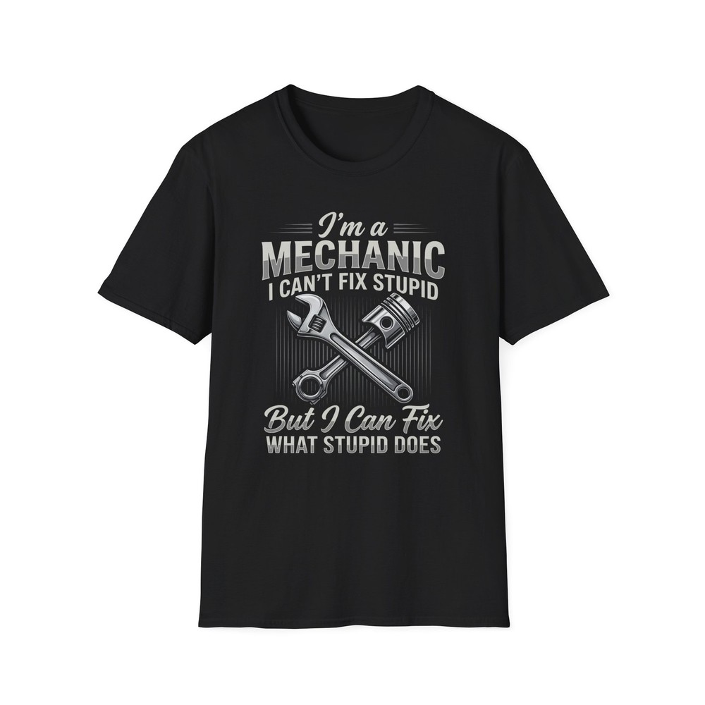 Mechanic Humor T-Shirt No Car Problems Funny Gift Dad Father Gift Unisex T-shirt