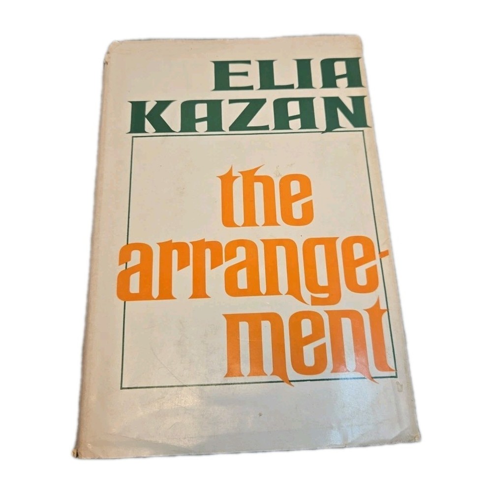 The Arrangement by Elia Kazan 1967 Vintage HC Book Club Edition