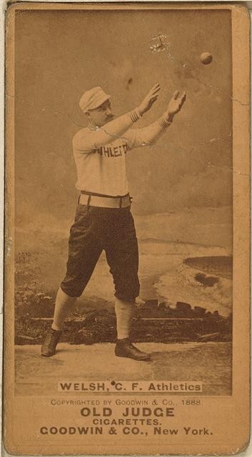 Photo:Welch, Philadelphia Athletics, baseball photo,1887