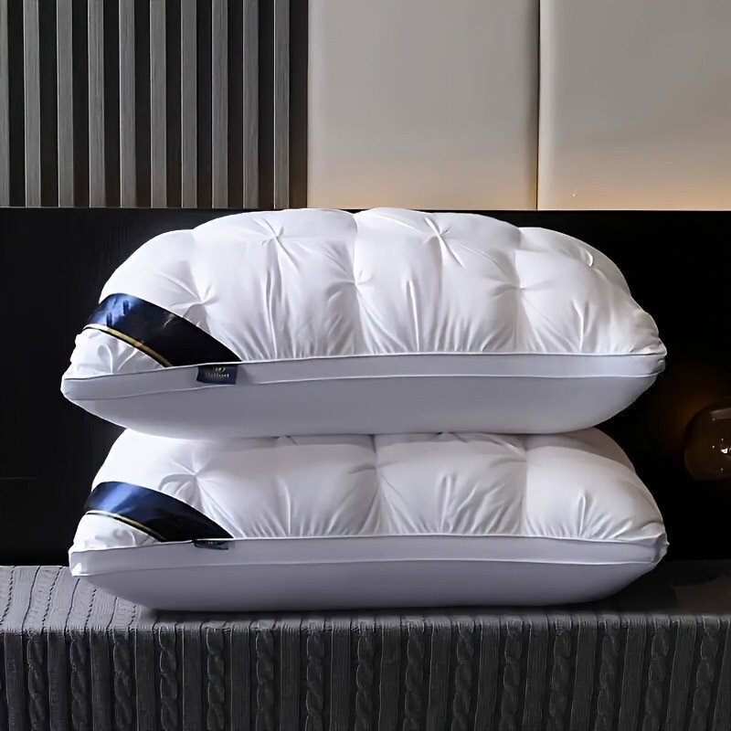 Luxury Queen Hotel Pillow – Soft Down Alternative, Ergonomic Design