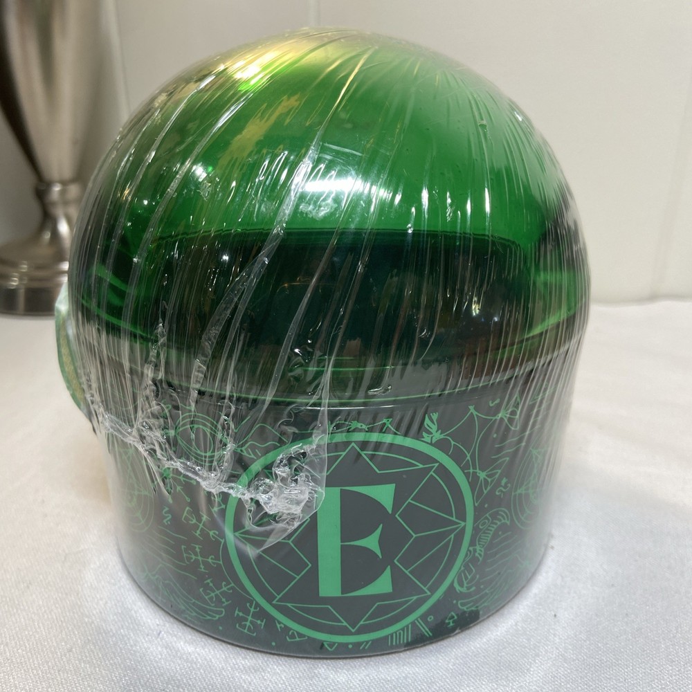 Wicked Elphaba Green BullseyeGlass Dome Top Decorative Trinket Container (New)