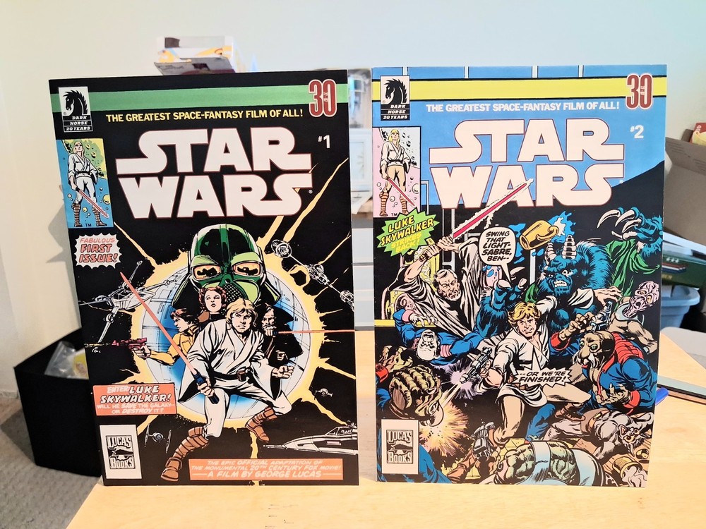 Star Wars 1 & 2 Hasbro 30Th Anniversary Reprint (2006, Dark Horse Comics)