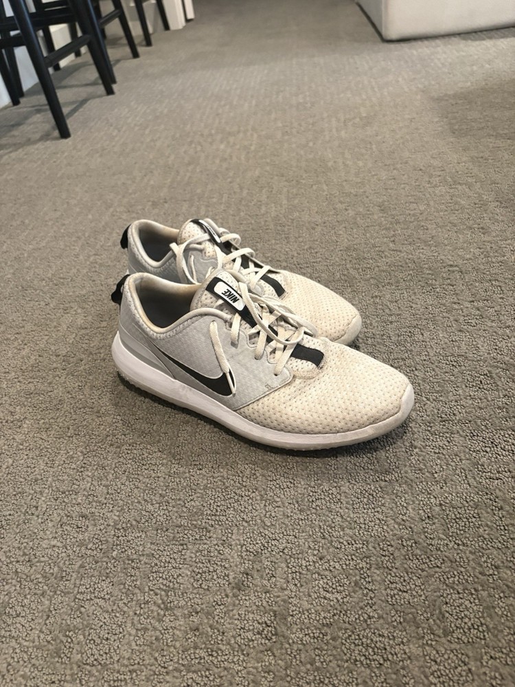 Nike Men’s Size 11 Roshe G Spikeless Golf Shoes White Pure Platinum CD6065-102