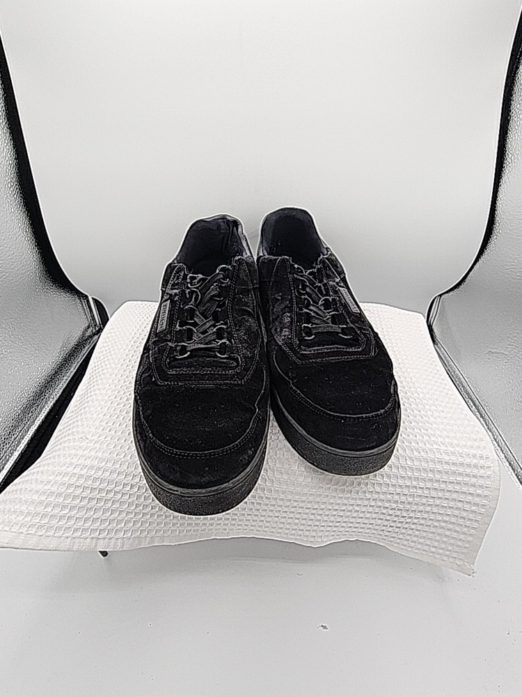 Louis Vuitton Trainers Men’s Size 10 Virgil Abloh Uniform Sneaker Black Suede