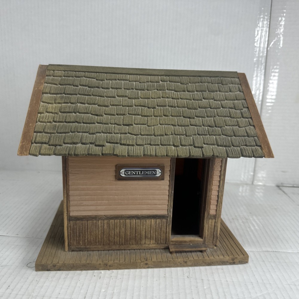 Pola G Scale Ladies And Gentlemen, Restroom For Train Sent Layout Scenery