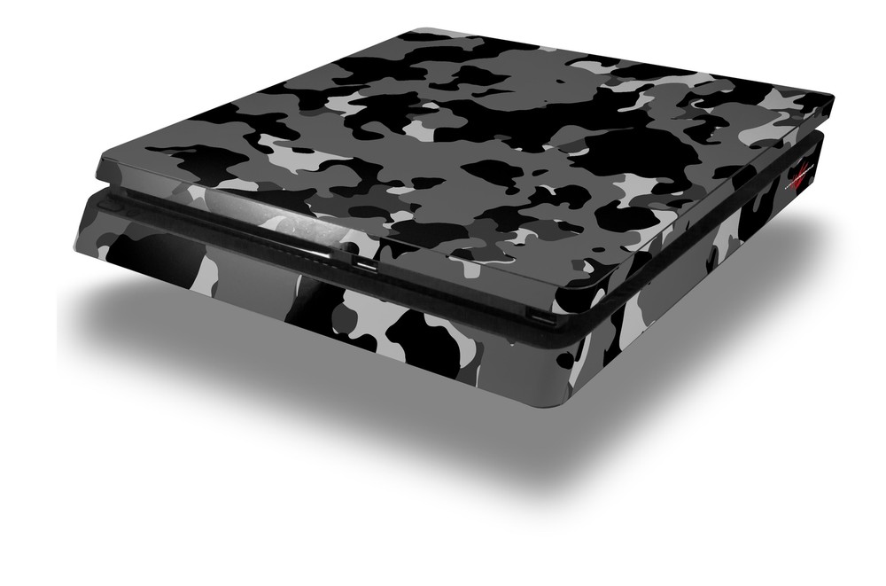 Skin for PS4 Slim Old School Camo Black Playstation 4 Console