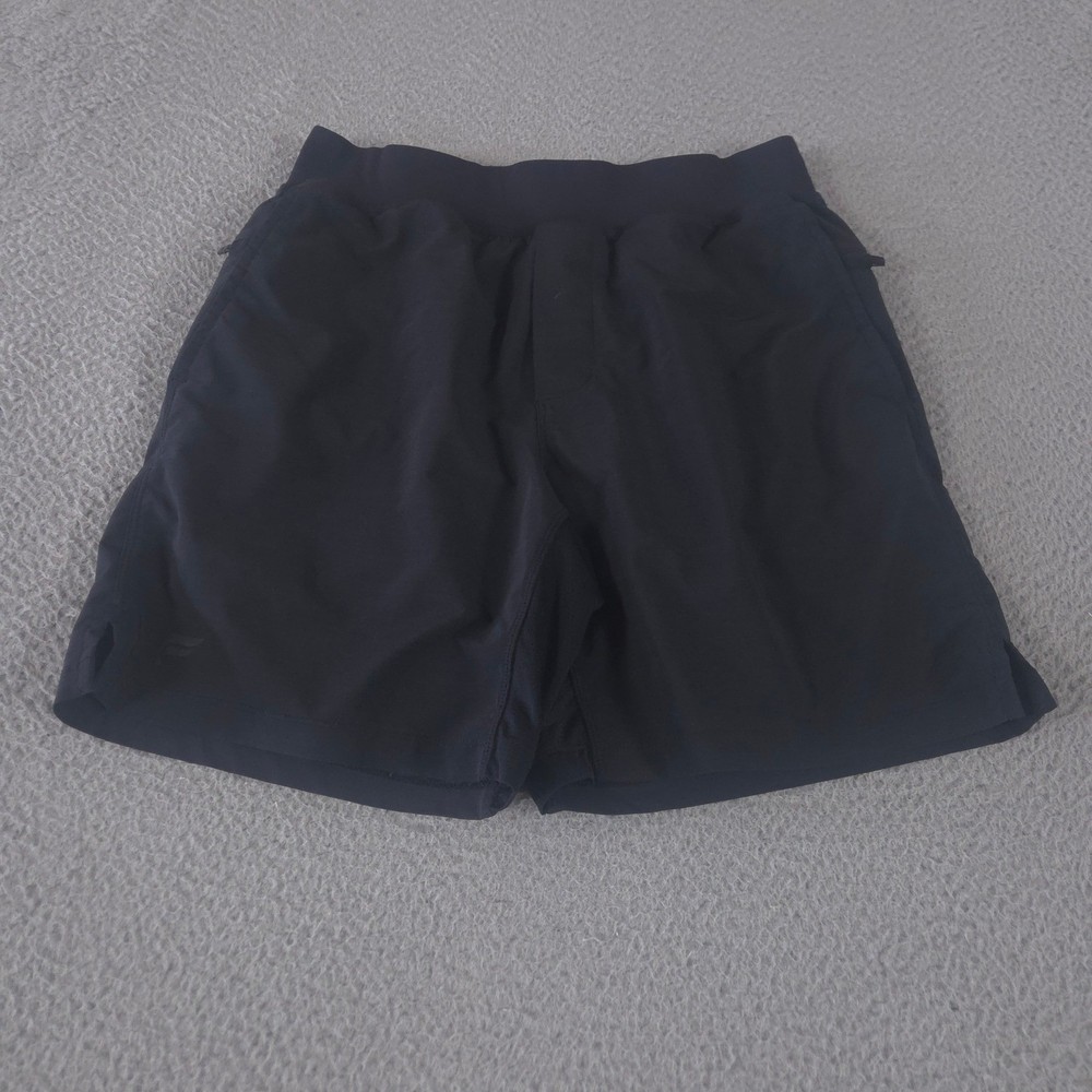 Fabletics Shorts Men Medium Black Fundamental Short II Brief Lined 7