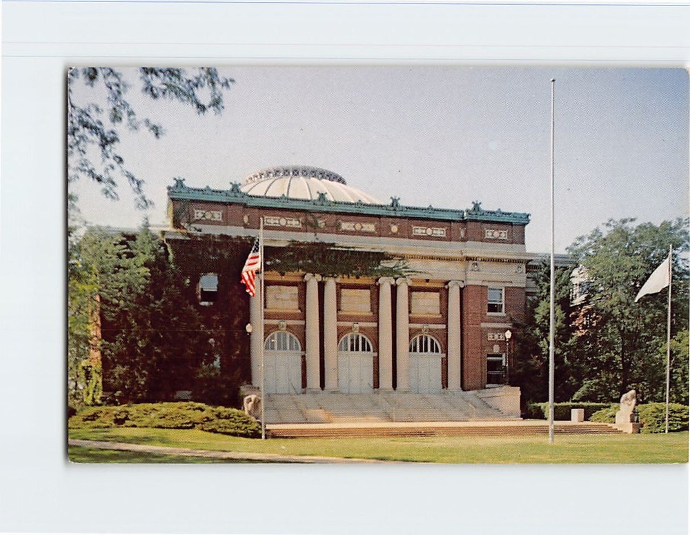 Postcard The Auditorium University of Illinois Urbana