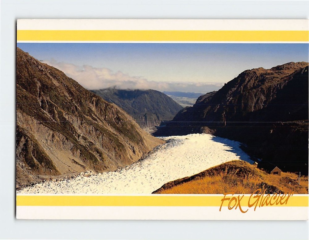 Postcard Fox Glacier Westland New Zealand
