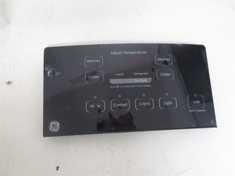 Ge Refrigerator Dispenser Board Cracked Button Part # Wr55X23210