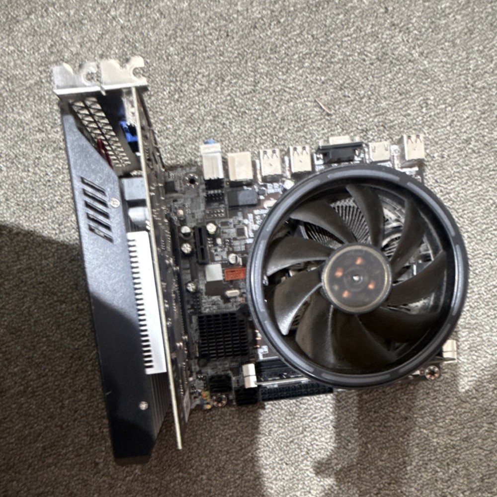 Motherboard CPU Combo with Cooler and Graphics Expansion Card
