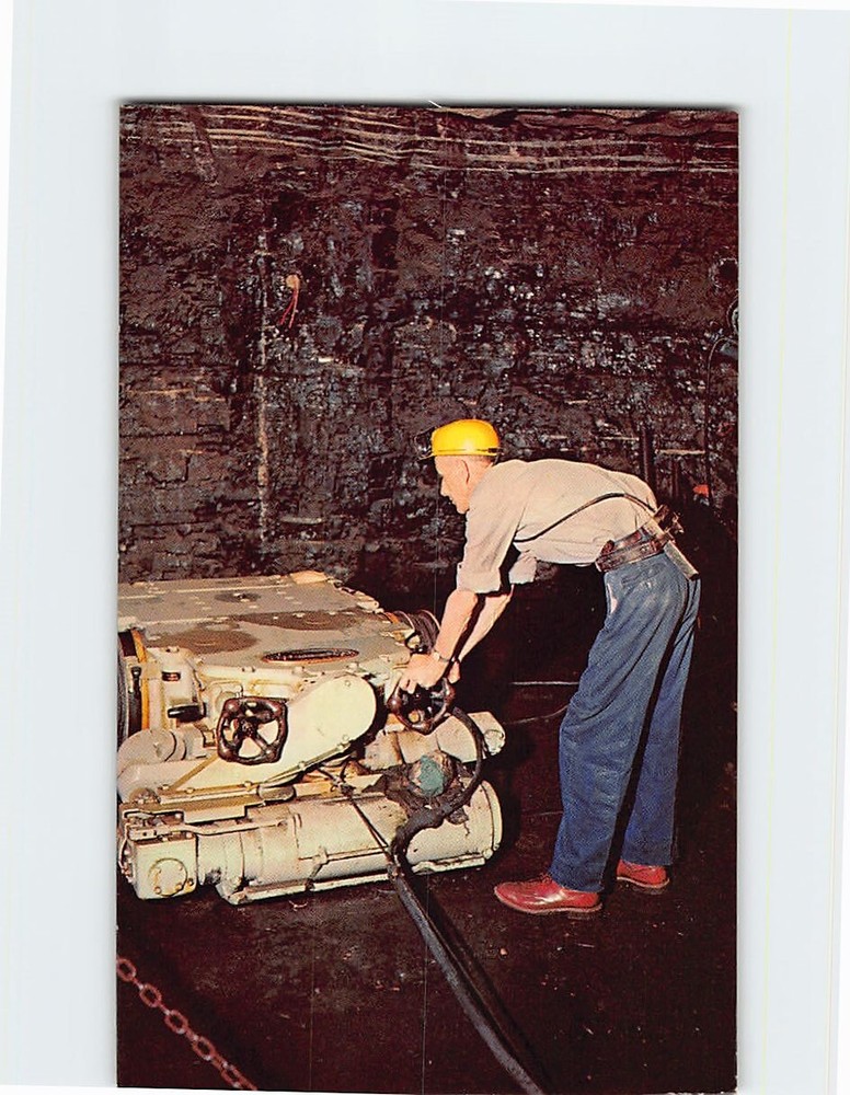 Postcard Coal Mine Museum of Science & Industry Chicago Illinois USA