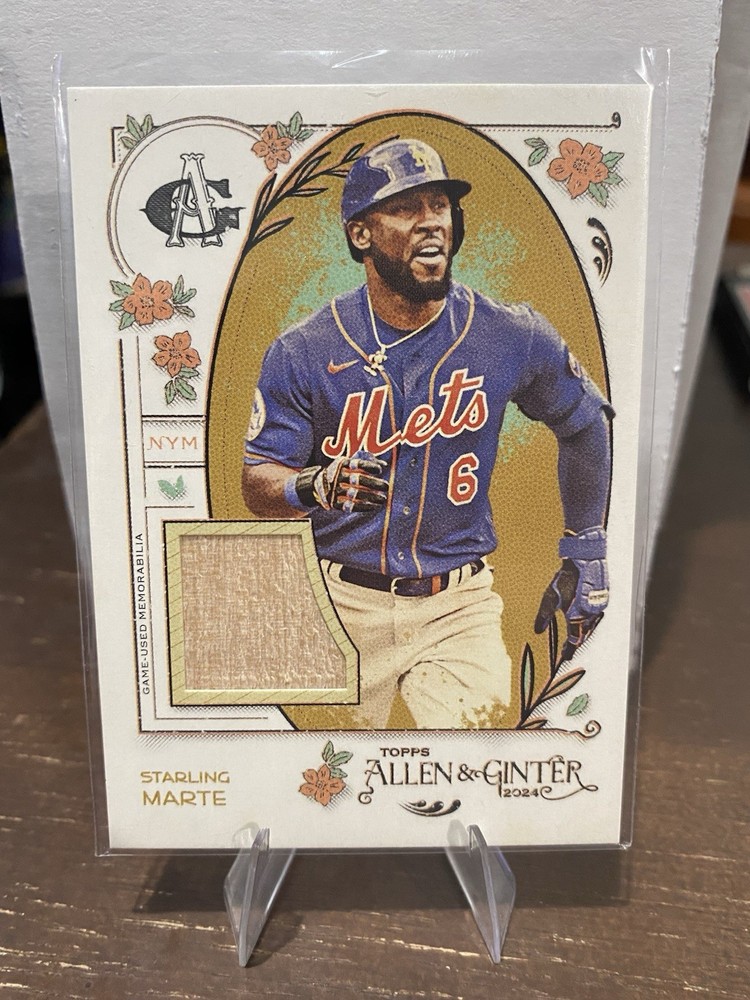2024 Topps Allen & Ginter - Relics B Starling Marte #AGR-SM (MEM)