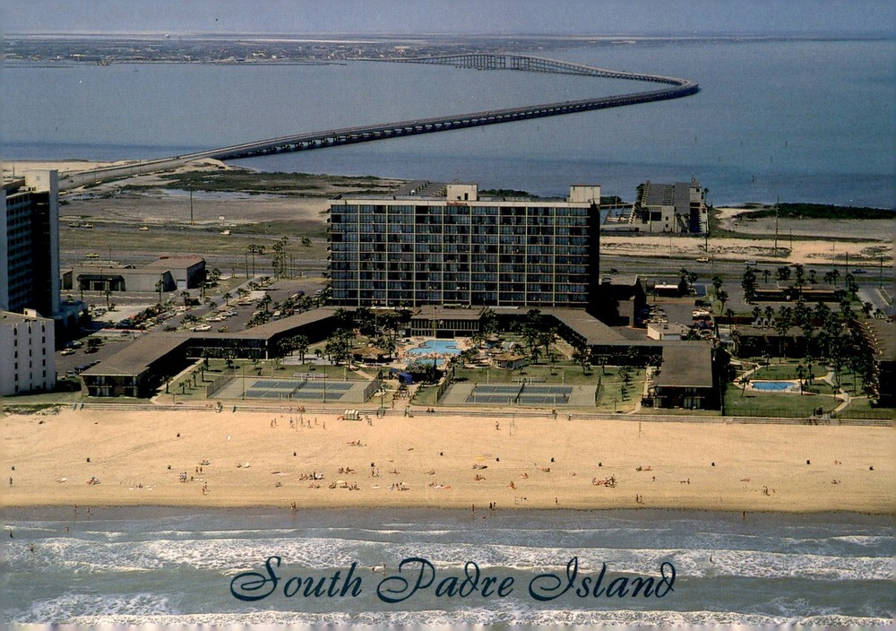 South Padre Island, Texas, resort hotels, visitors, beaches, vacation Postcard