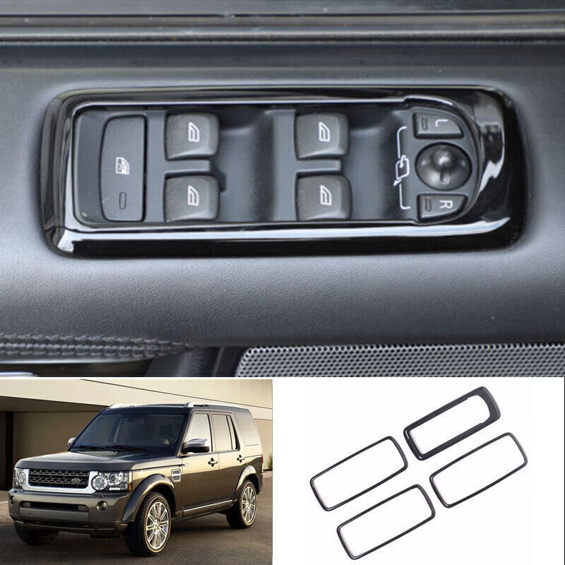 For Land Rover Discovery 4 2010-2016 Black Window Lift Lock Switch Panel Frame