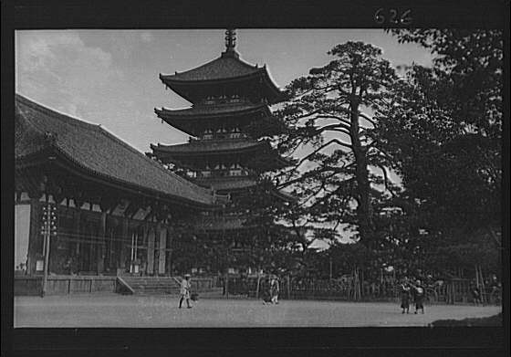 Photo:Japan 1908 Pagoda Temple Travel View Kyoto?
