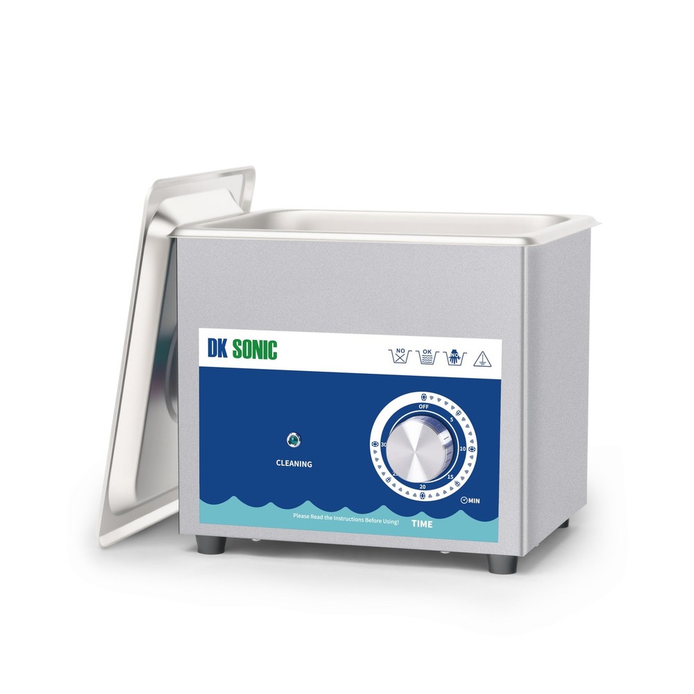 1.5L 60W Stainless Steel Ultrasonic Jewelry Cleaner with Digital Timer