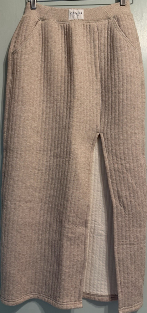 OFFLINE by Aerie Women's Skirt Solid Beige Size XS