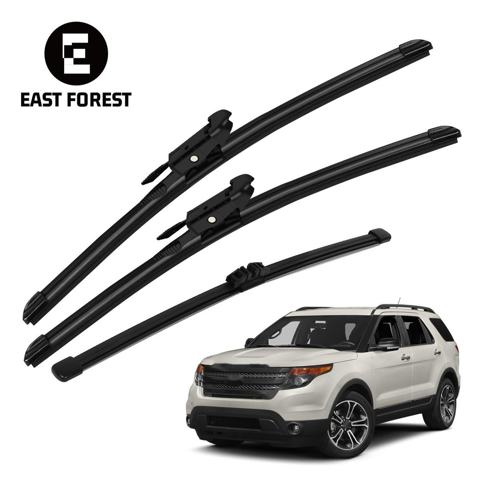 3-Piece Direct Fit OEM Quality Wiper Blades Kit 26 22 11 Front & Rear