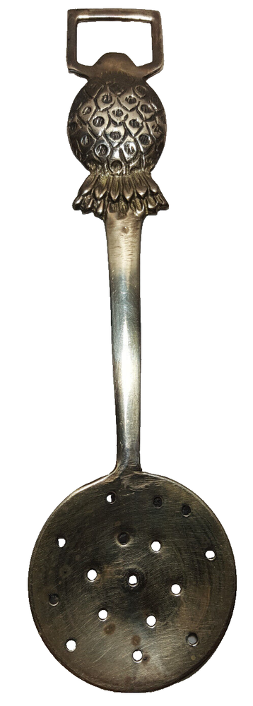 Antique Solid Brass Absinthe Spoon Bottle Opener 8 Inches Vintage Design-image