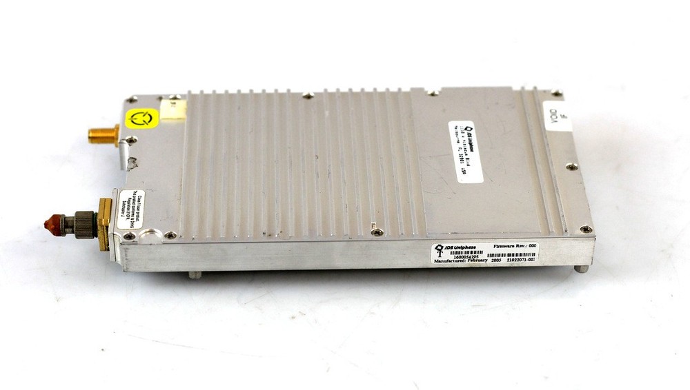 JDS Uniphase JDSU Fiber Optic Laser RF Module SMA Optical Telecom 1600054295
