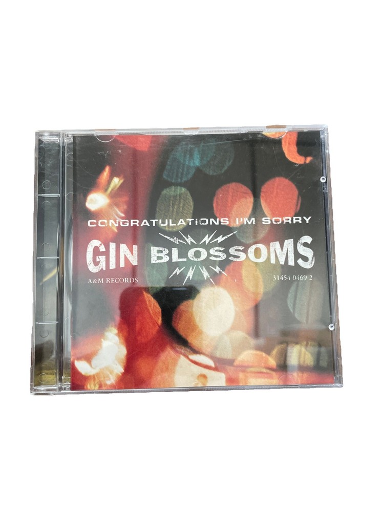 Congratulations I'm Sorry Audio CD By Gin Blossoms
