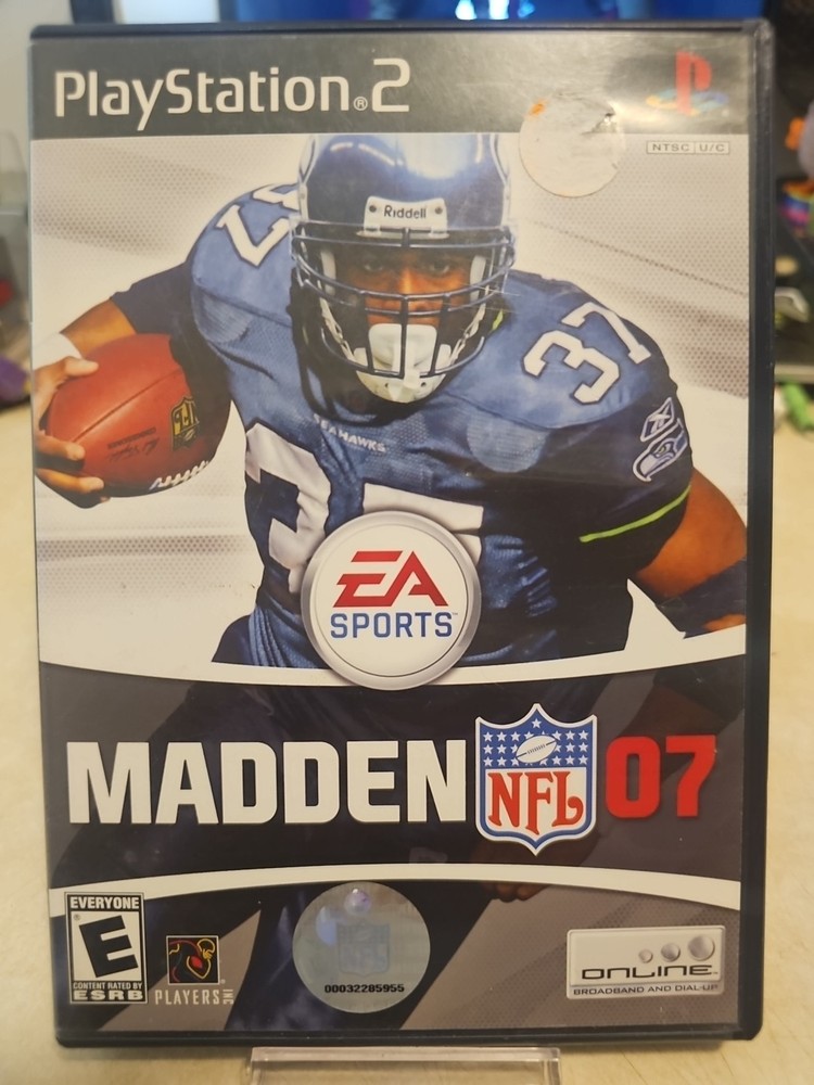EA Sports Madden NFL 07 Sony PlayStation 2 2006 NTSC-U/C E with Manual