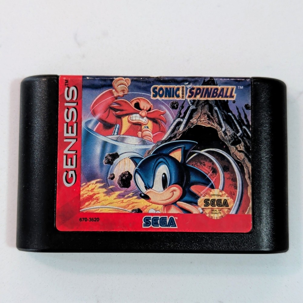 Sonic Spinball (Sega Genesis, 1993)