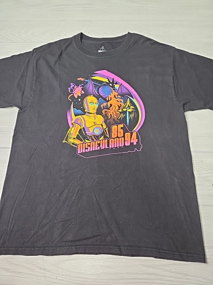 Disneyland 1994 Shirt Large Star Wars Fantasmic Captian EO Michael Jackson C-3PO