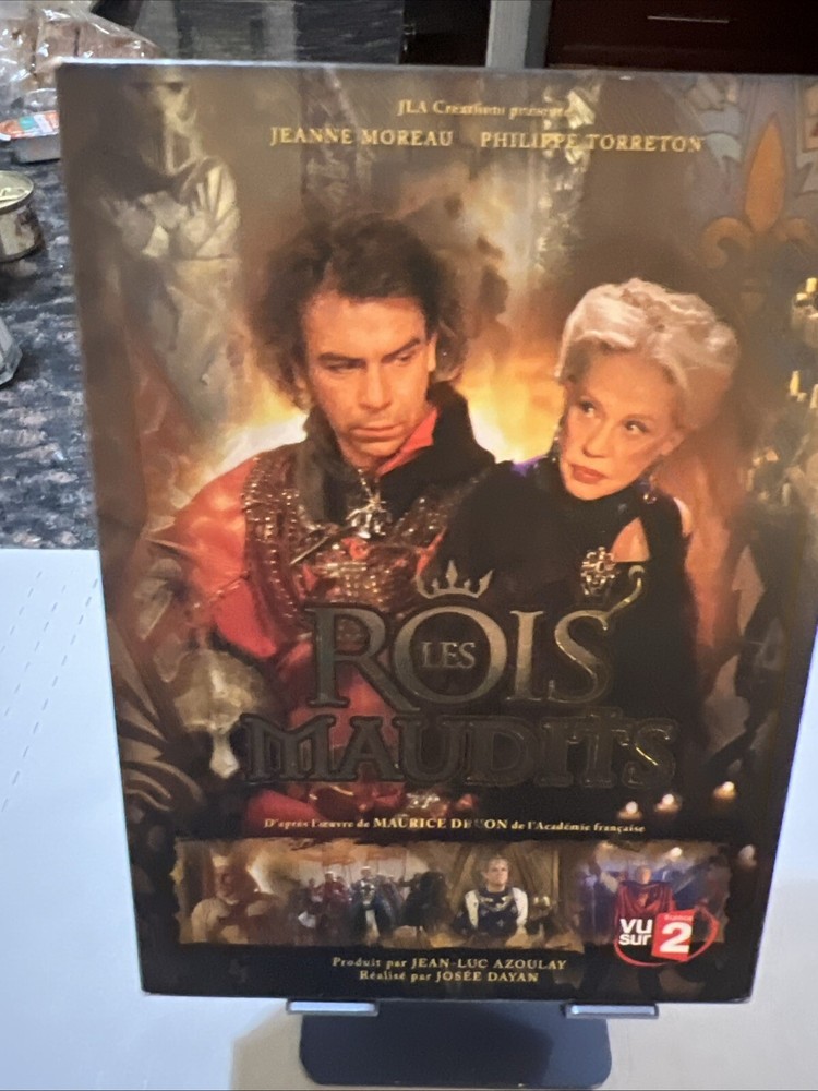 Les rois maudits - Jeanne Moreau - Integrale de la serie   ,  coffret 3 DVD