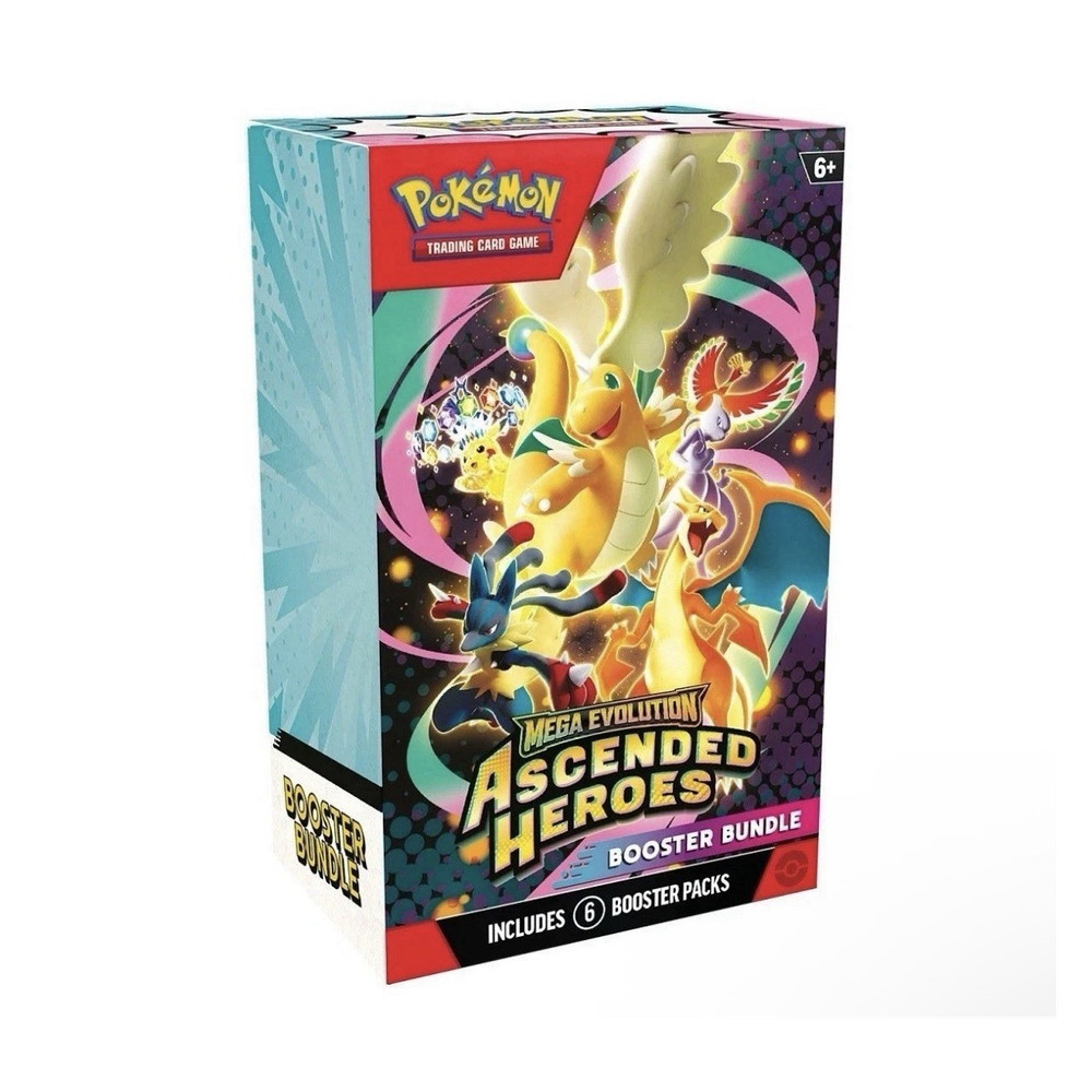 Pokemon TCG: Ascended Heroes Factory Sealed Booster Bundle Box