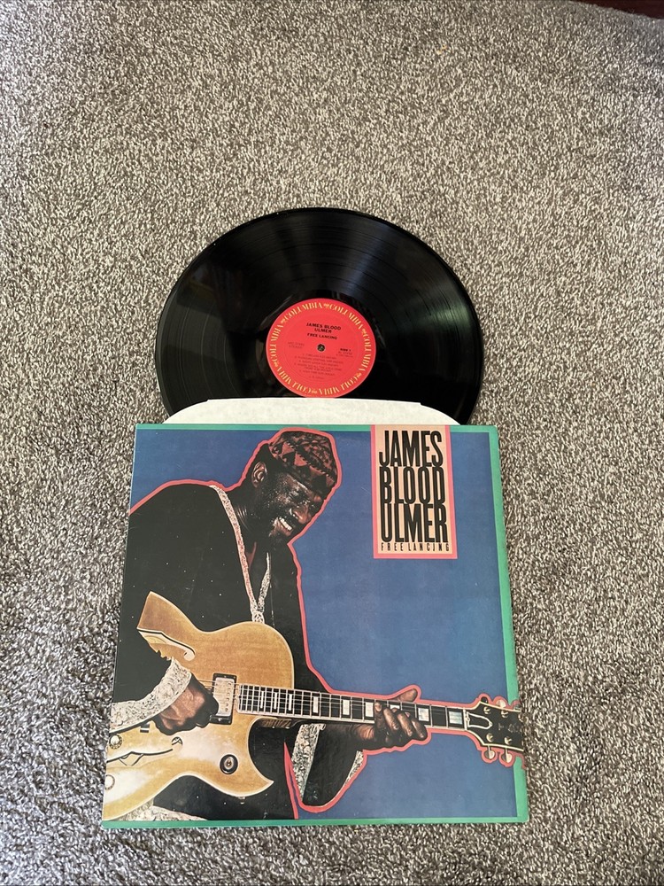 James Blood Ulmer-LP-Columbia ARC 37493 (Free Lancing)-1981-VG++ Vinyl 1st Press
