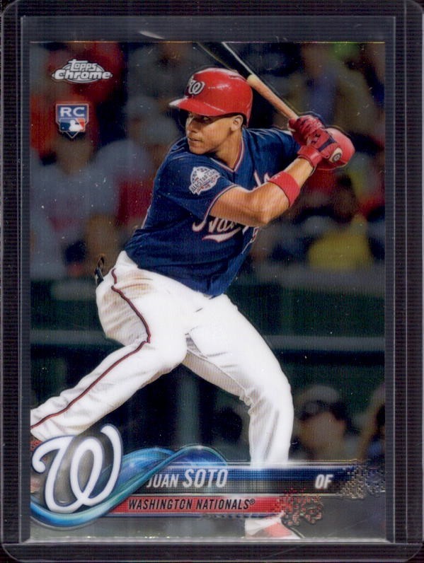 JUAN SOTO 2018 Topps Chrome Update #HMT55 Rookie RC