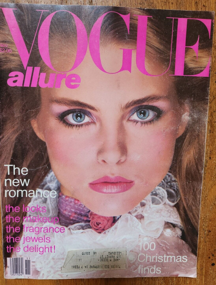 VOGUE Mag NOVEMBER 1980 GIA CARANGI KIM ALEXIS BROOKE SHIELDS BEVERLY JOHNSON