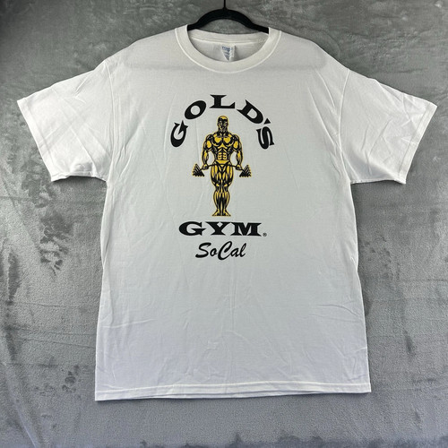 Gold’s Gym SoCal T-Shirt Bodybuilding Mecca Gym Men’s Fitness Tee Unisex S-5XL